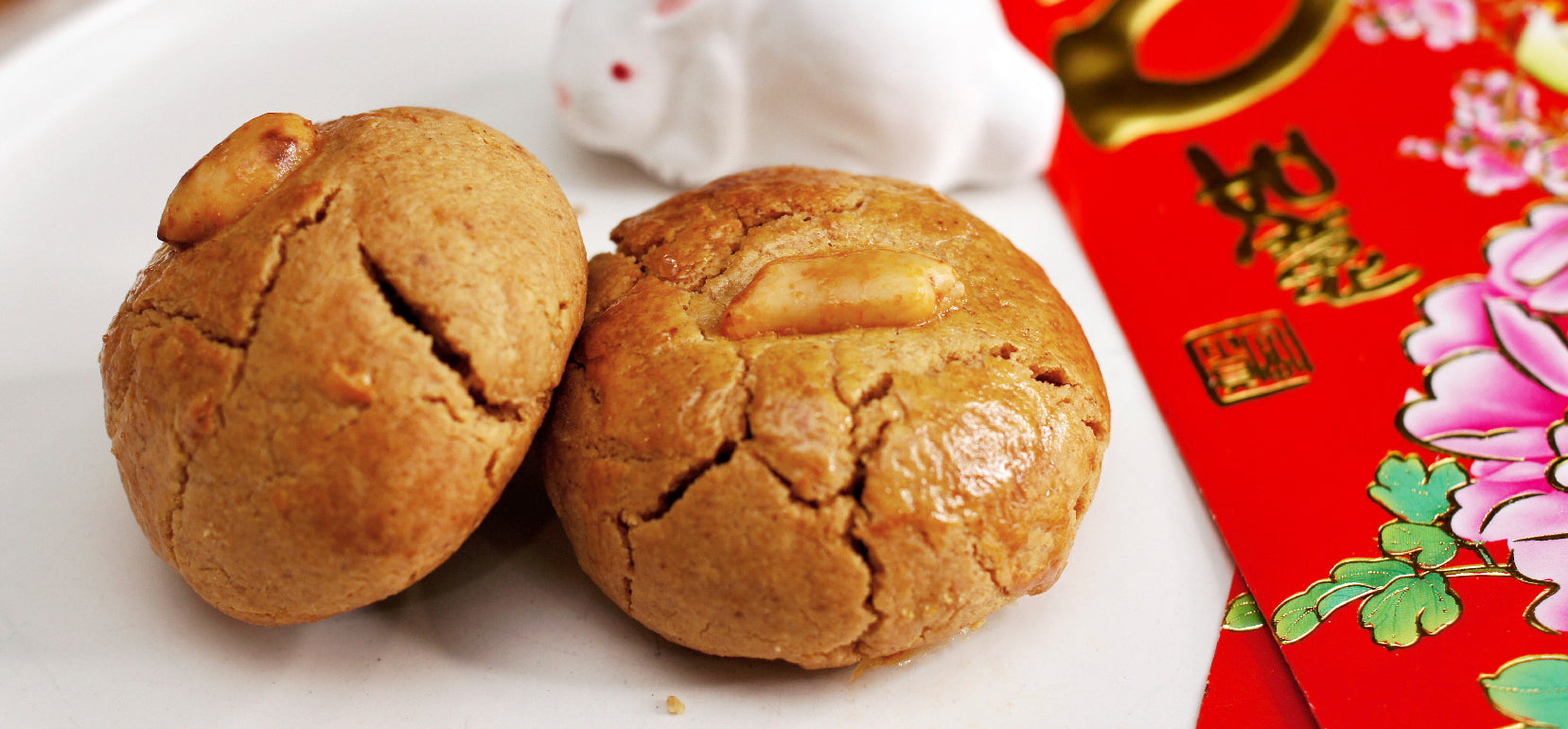 Lunar New Year Peanut Cookies - 花生饼 or Hua Sheng Bing