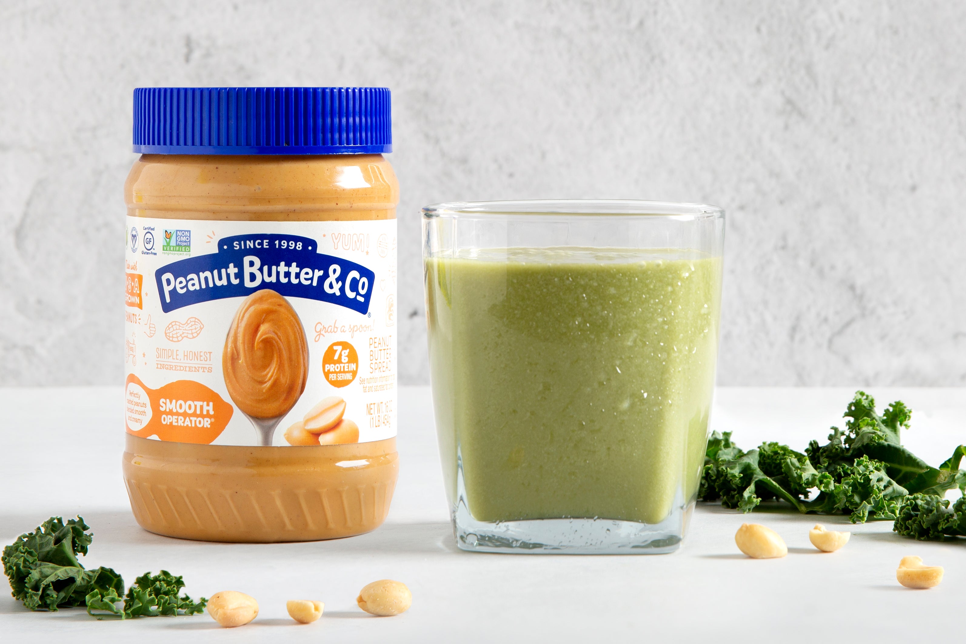 Peanut Butter & Kale Smoothie