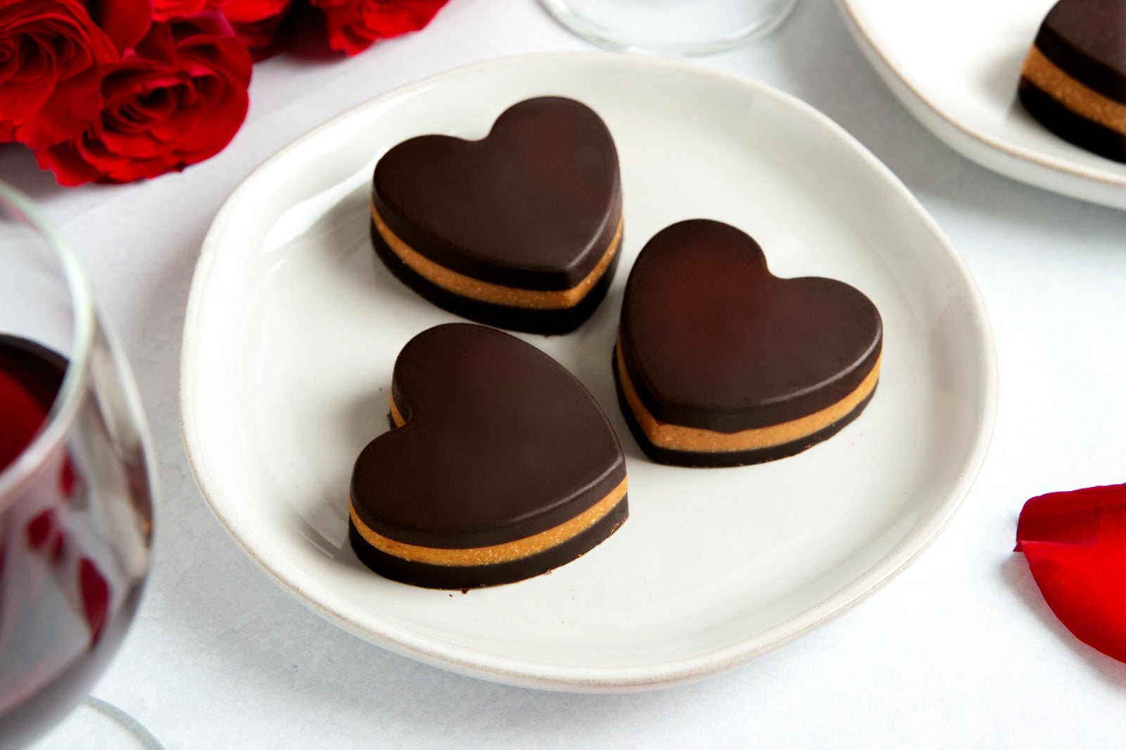 Valentine's Day Heart Shaped Peanut Butter Cups