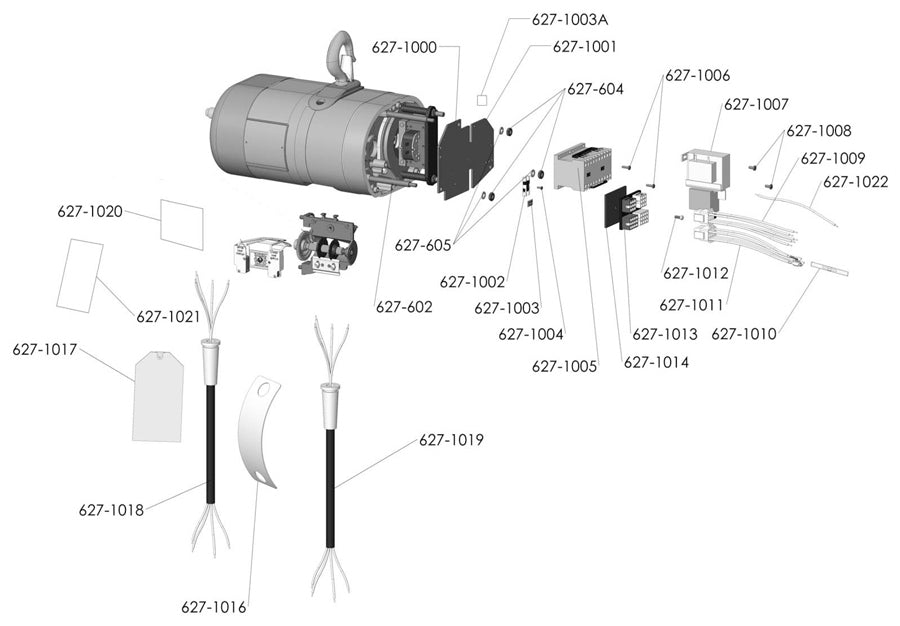 Pièces de levage Classic Lodestar - Électricité standard grand cadre