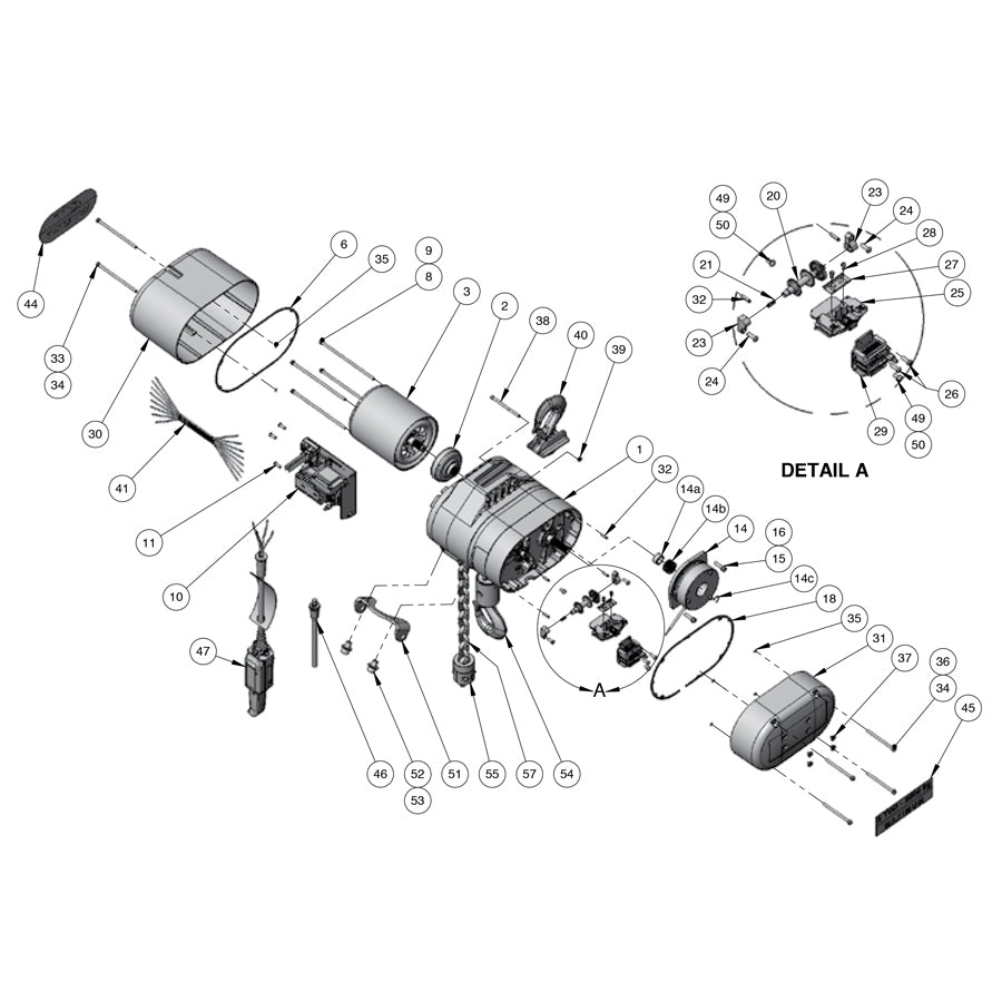 Next-Gen lodestar takelonderdelen: RRS-onderdelen