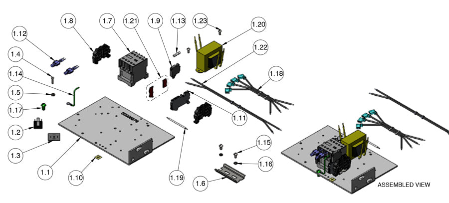 CM Next -Gen Lodestar lyftdelar - Stor ramkontaktor