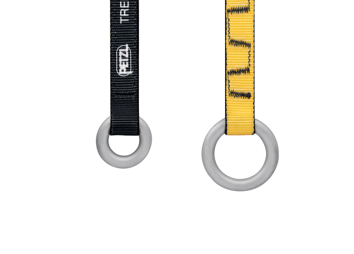 ROLLER COASTER, Reversible rope protector on bearings for a moving