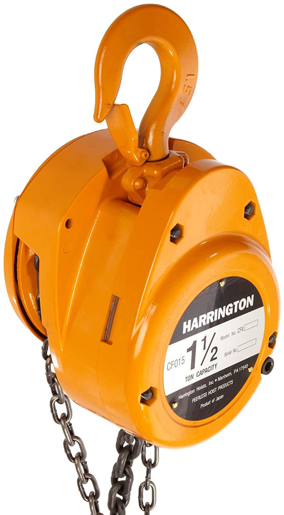 Harrington Hoist Cf Hand Chain Hoist 05 5 Ton Mtn Shop