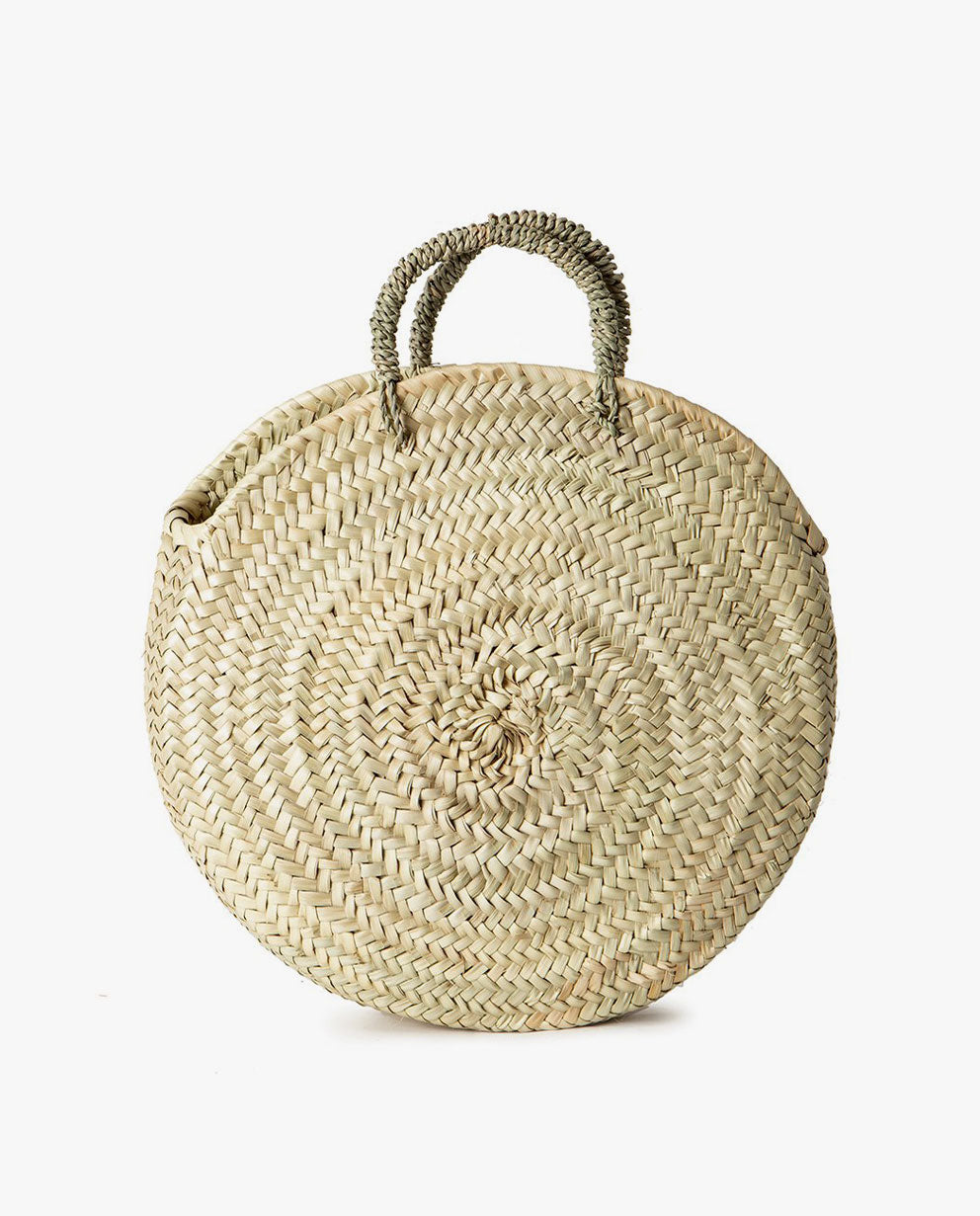 Large Circle basket bag – The Artisan & Company