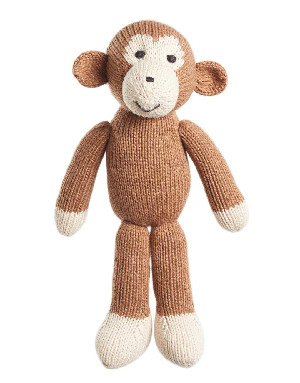 small stuffed monkey toy
