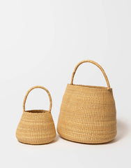 Tapered Bucket Bag - Natural | The Little Market