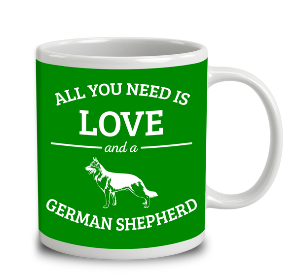 All You Need Is Love And A German Shepherd – mug-empire