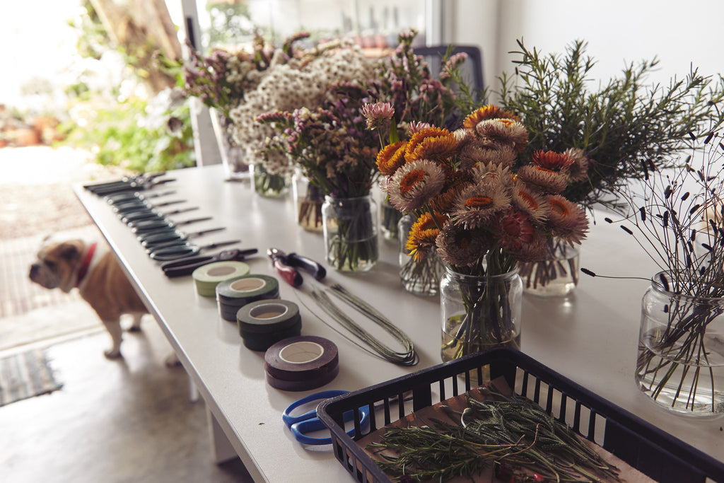 workshop tiara floral SP FLO atelier botânico