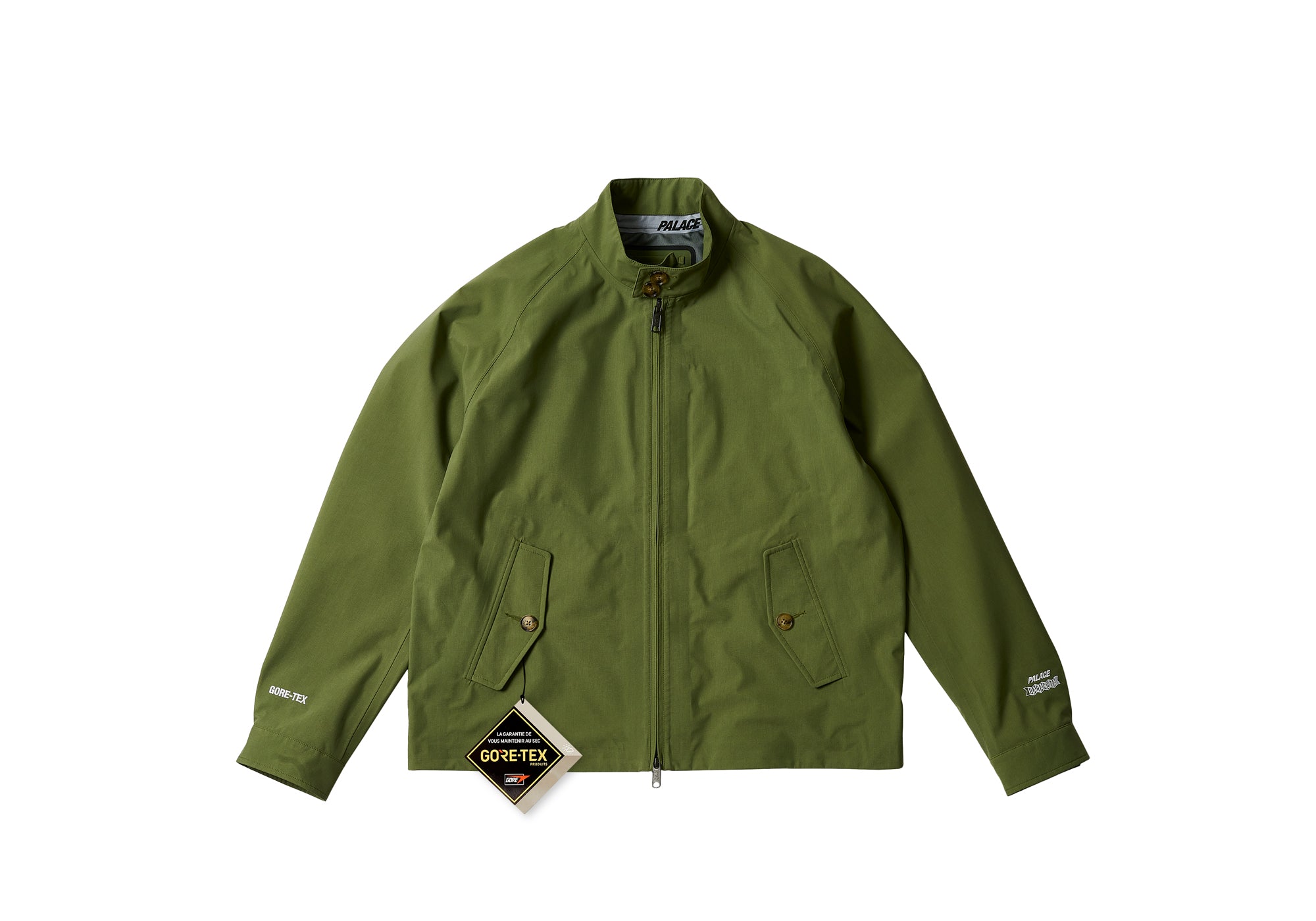 PALACE BARACUTA GORE-TEX G4 JACKET OLIVE | Palace Skateboards USA