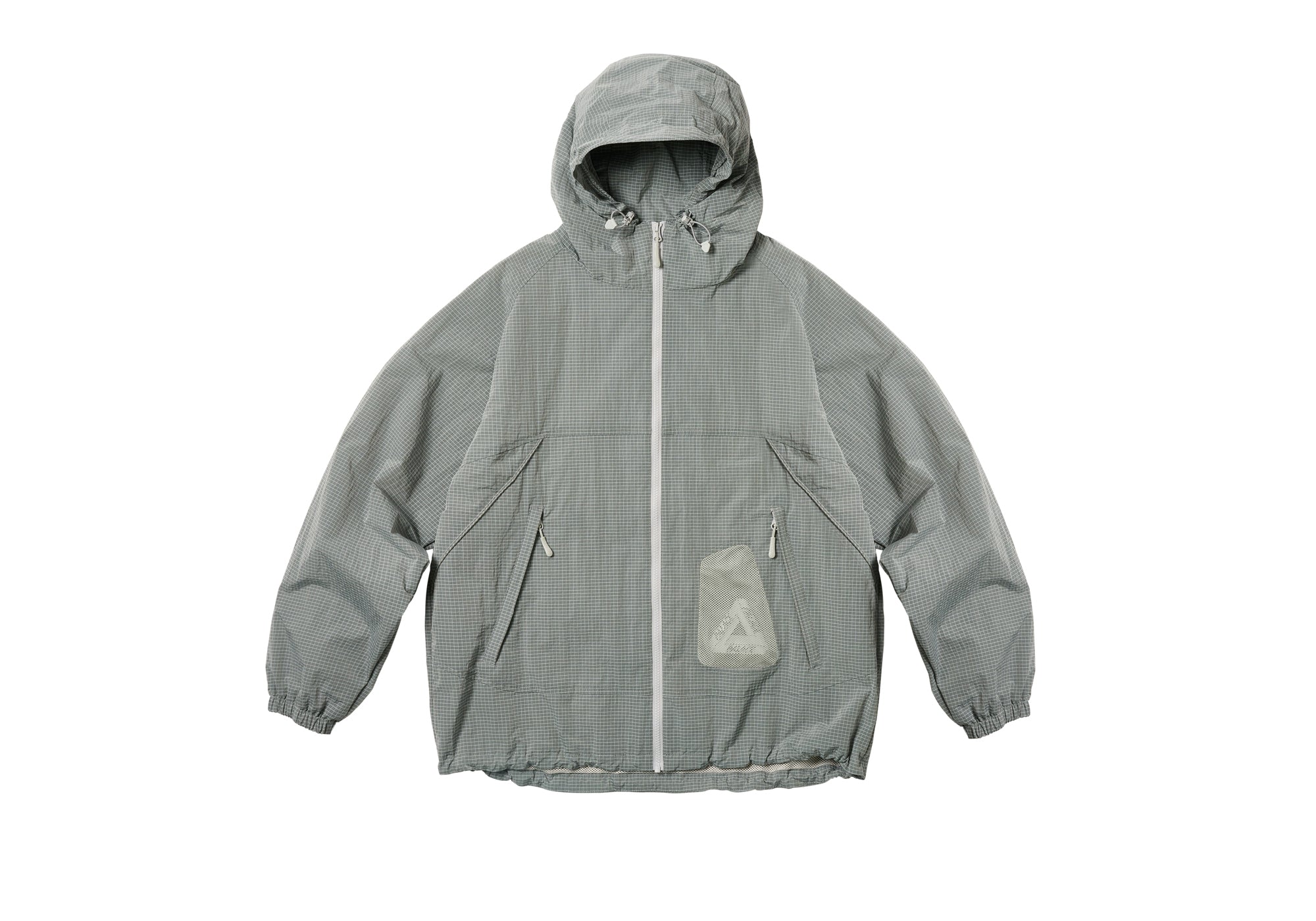 Y-RIPSTOP SHELL JACKET STEEL GREY | Palace Skateboards USA