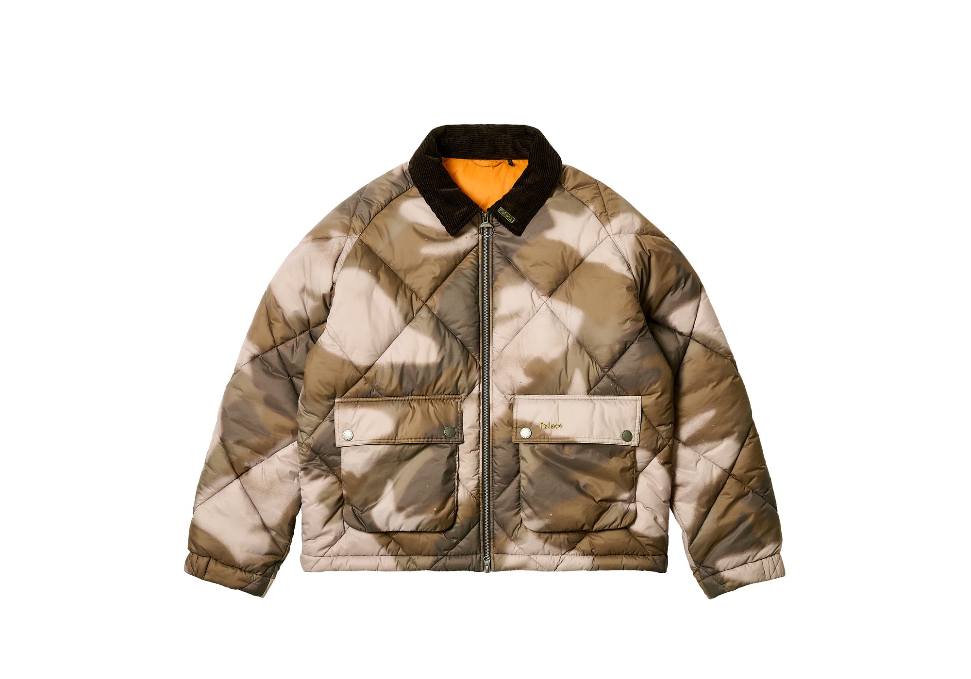 monogram camo jacket