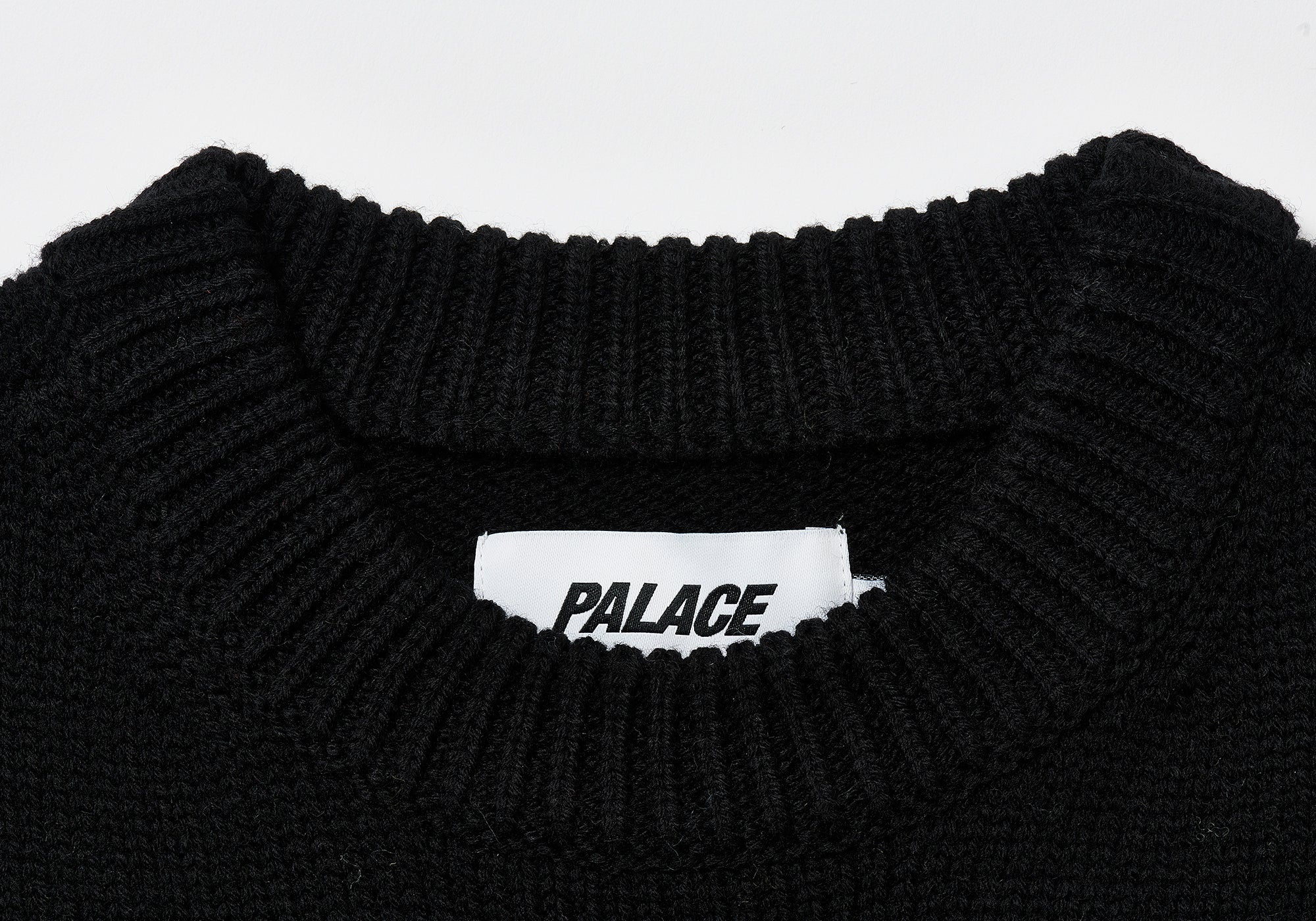 palace vesuvio knit black 黒　S