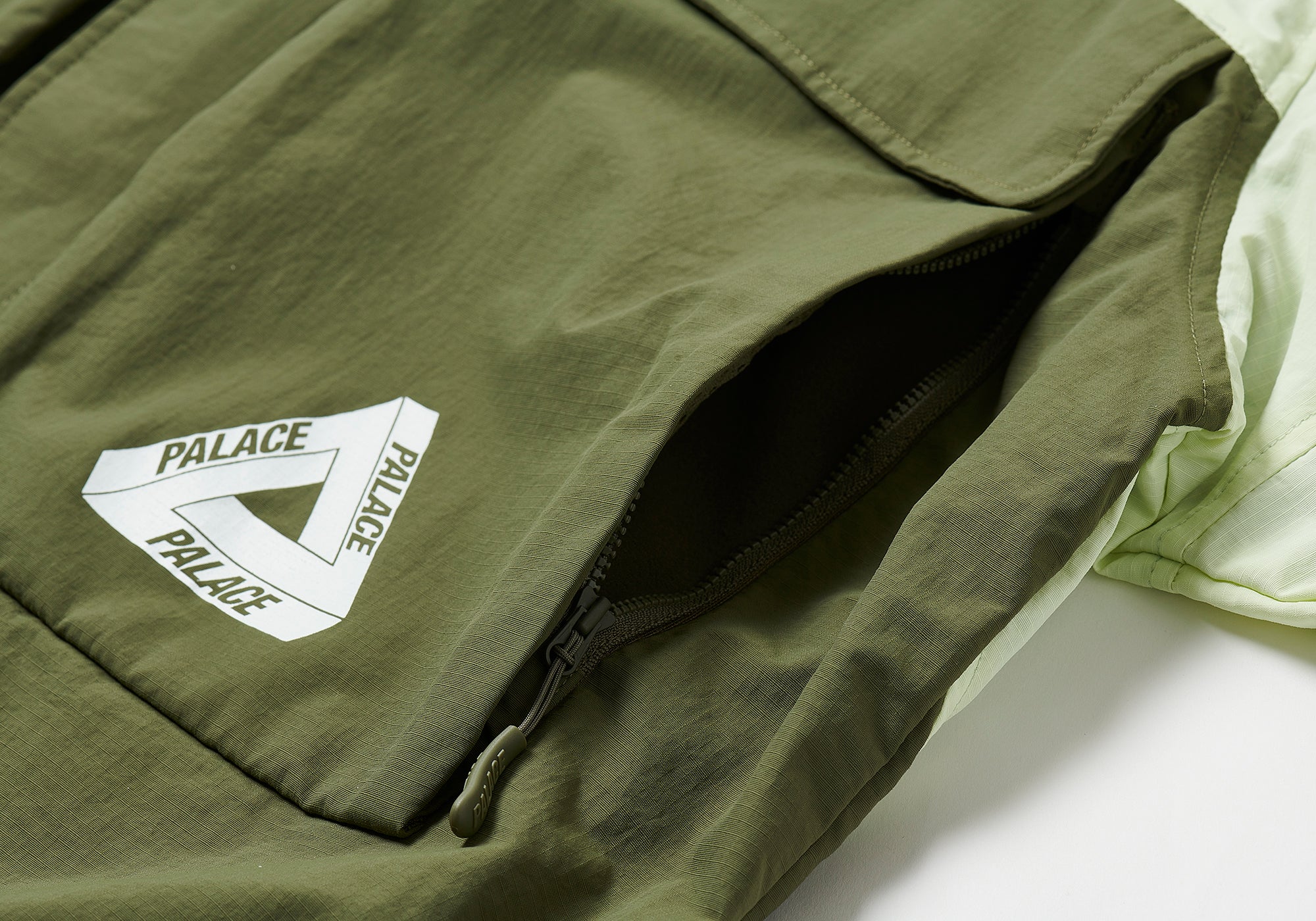 GONE FISHING JACKET OLIVE | Palace Skateboards USA