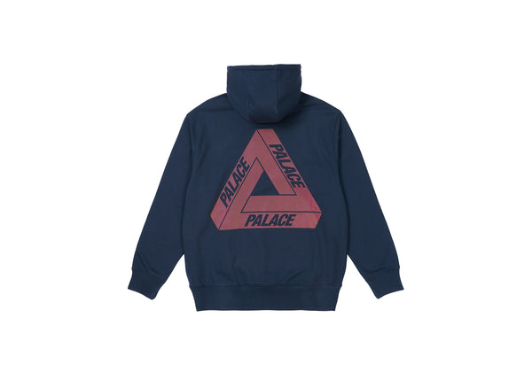 柔らかな質感の 22AW PALACE TRI-LENTICULAR HOOD BURGUNDY dynamic-it.ro