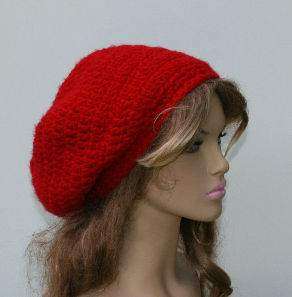 True Slouchy beanie Hat, slouch beanie hat, small Tam hat, – Purple Sage Designz