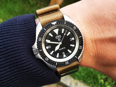 flippers diary x cwcwatch military divers watch special project