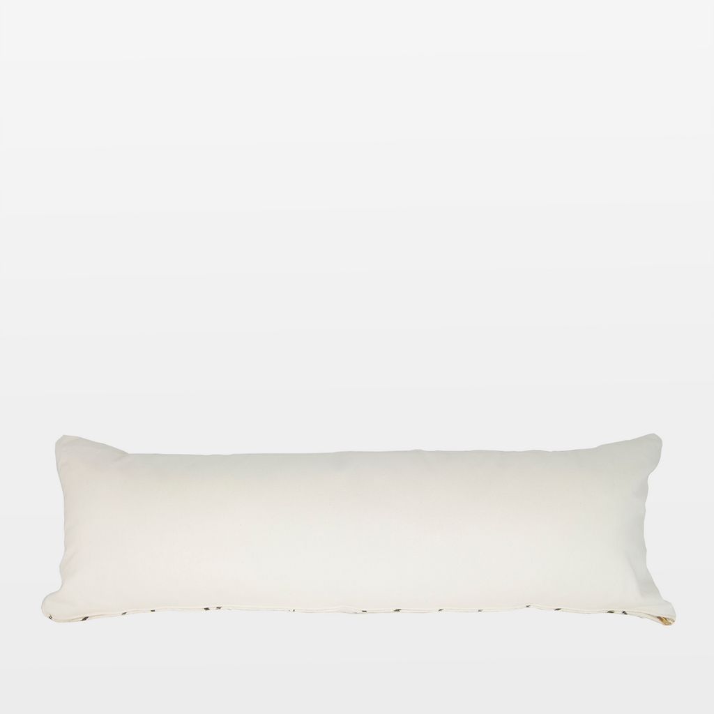 Blanca 04 Mudcloth Extra Long Lumbar Pillow â€“ The Circular - Blanca 04 Mudcloth Extra Long Lumbar Pillow