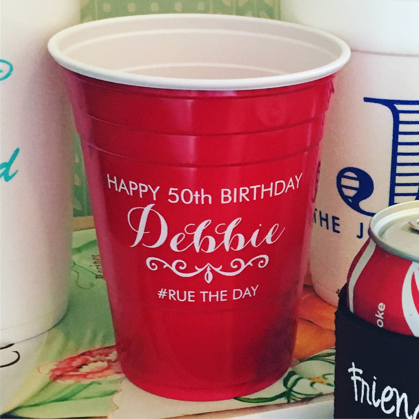 Personalized Solo Cup - Red