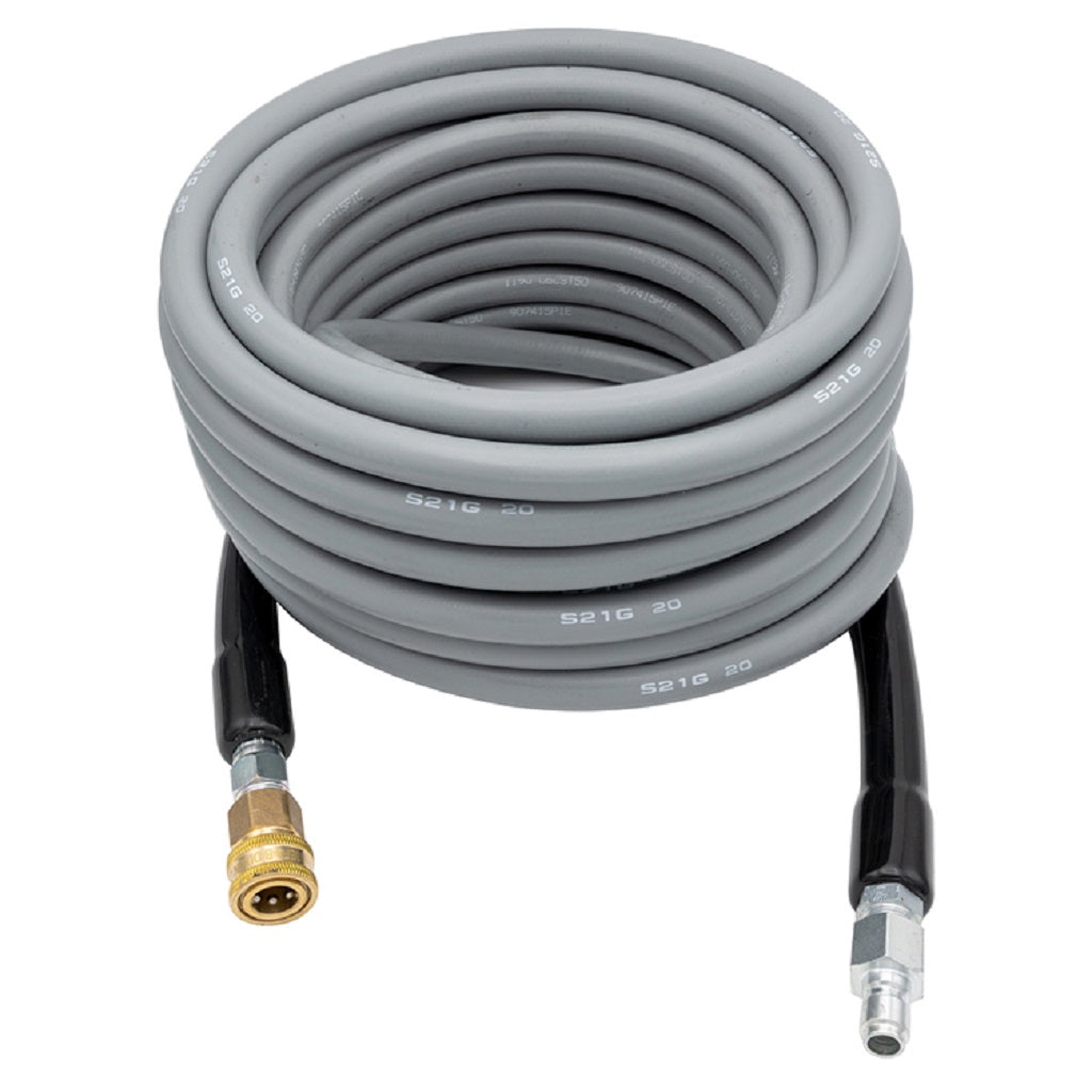 Grey Storm 119G-06 4000psi 3/8 Inch ID Smooth Grey Cover Power Washer Hose