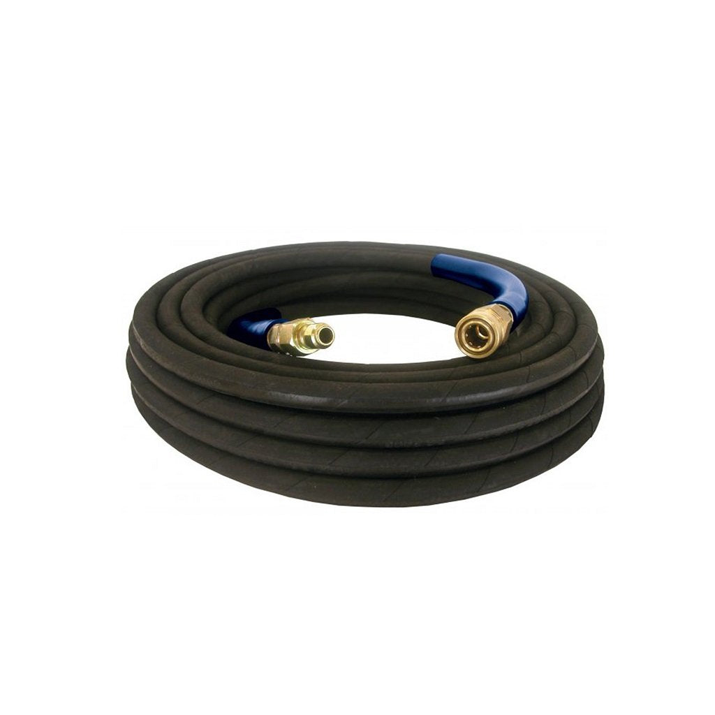 BE 4000psi 50 Feet 3/8 Inch ID Black Power Washer Hose with Quick