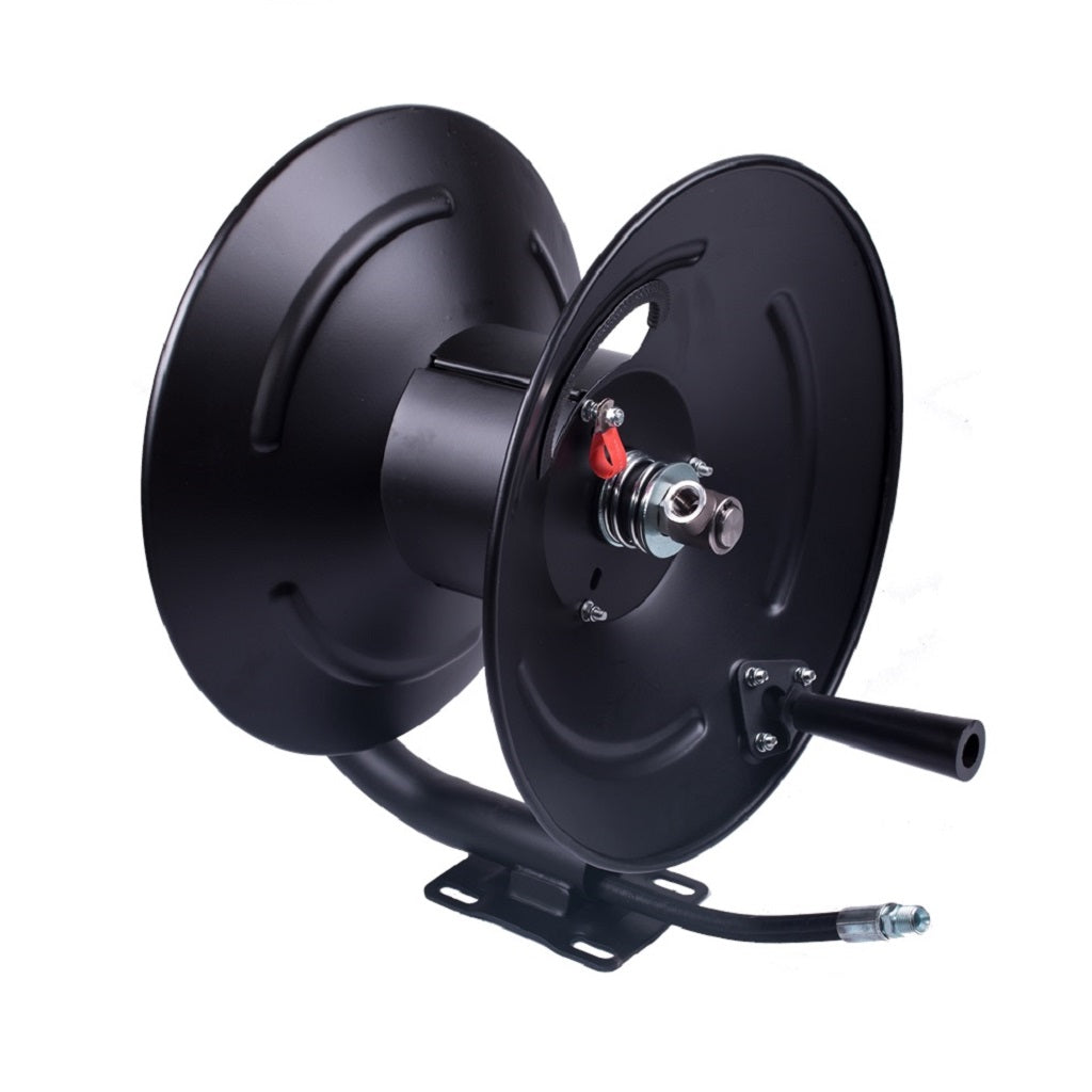 Fixfans High Pressure Washer Hose Reel For Water/air/oil, 3/8 X