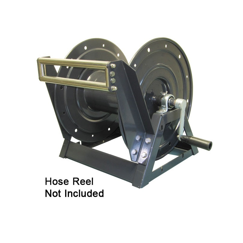 Hose Reel High Pressure 150' x 3/8 inch - Stainless Steel A-frame