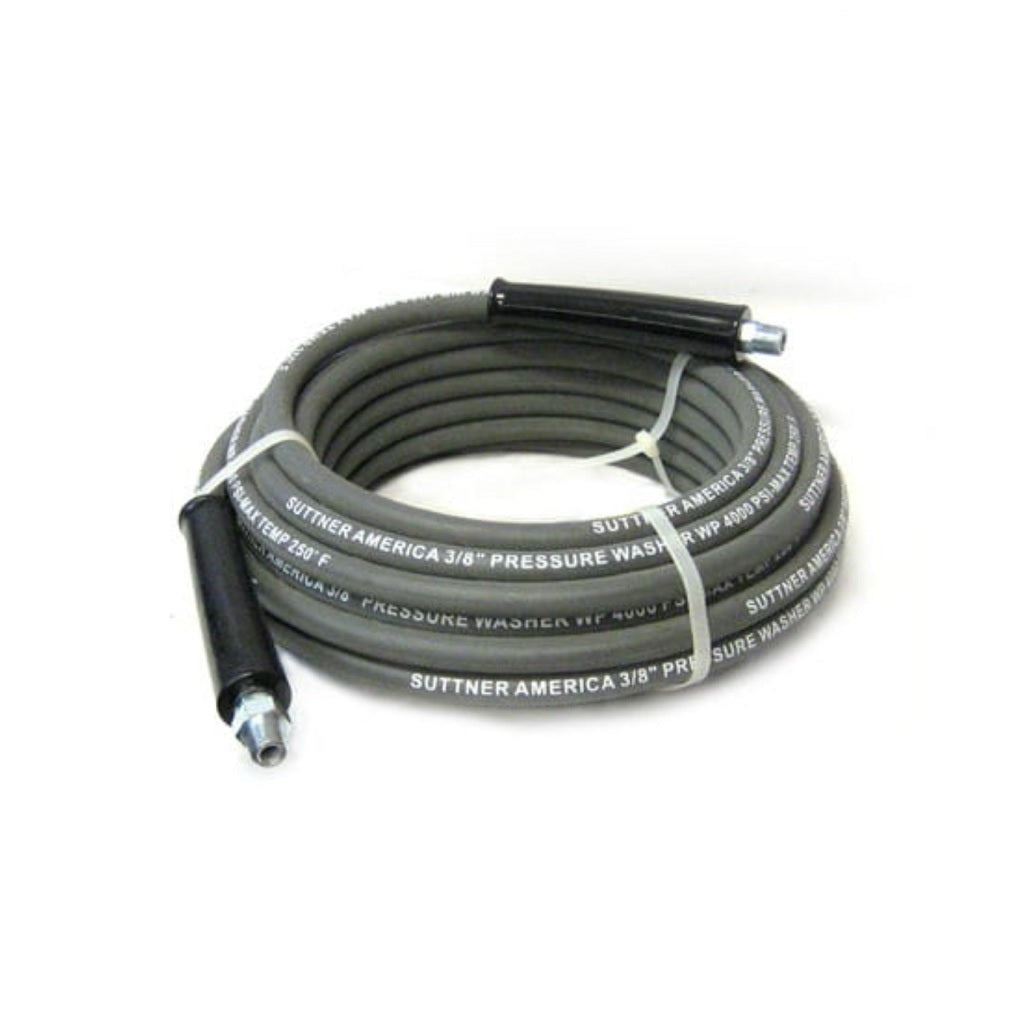 YAMATIC Pressure Washer Whip Hose with Swivel Steel Connector, 38 Jumper  Hose 3FT For Hose Reel and Power Washer, 4000 PSI