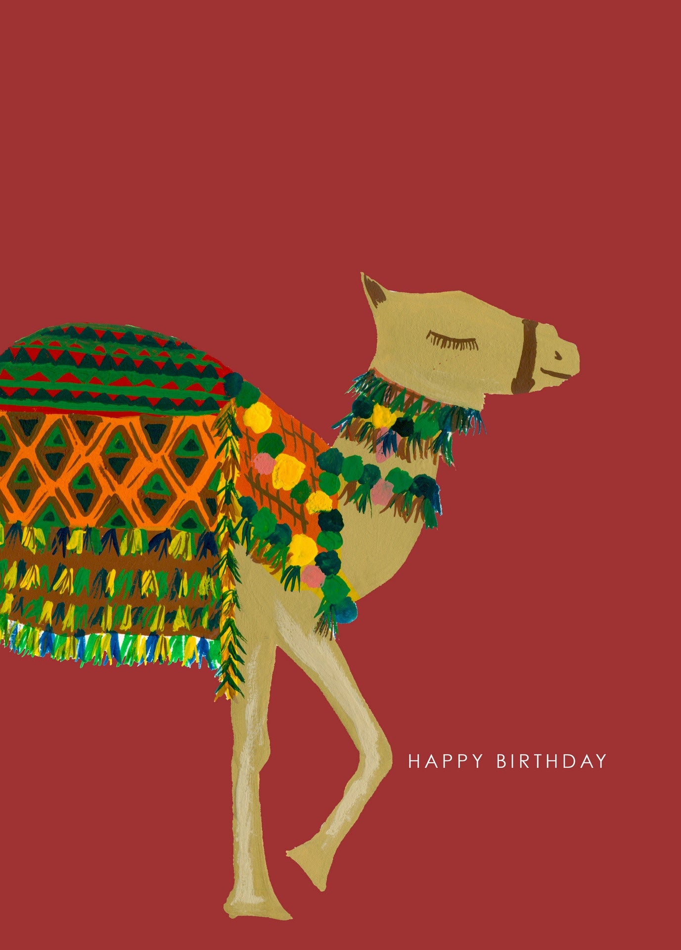 Happy Birthday Camel Card | Paper Tiger