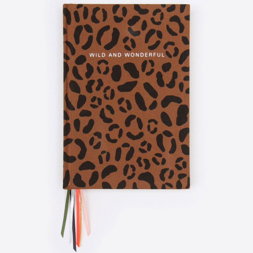 Tan Leopard Print Notebook | Paper Tiger