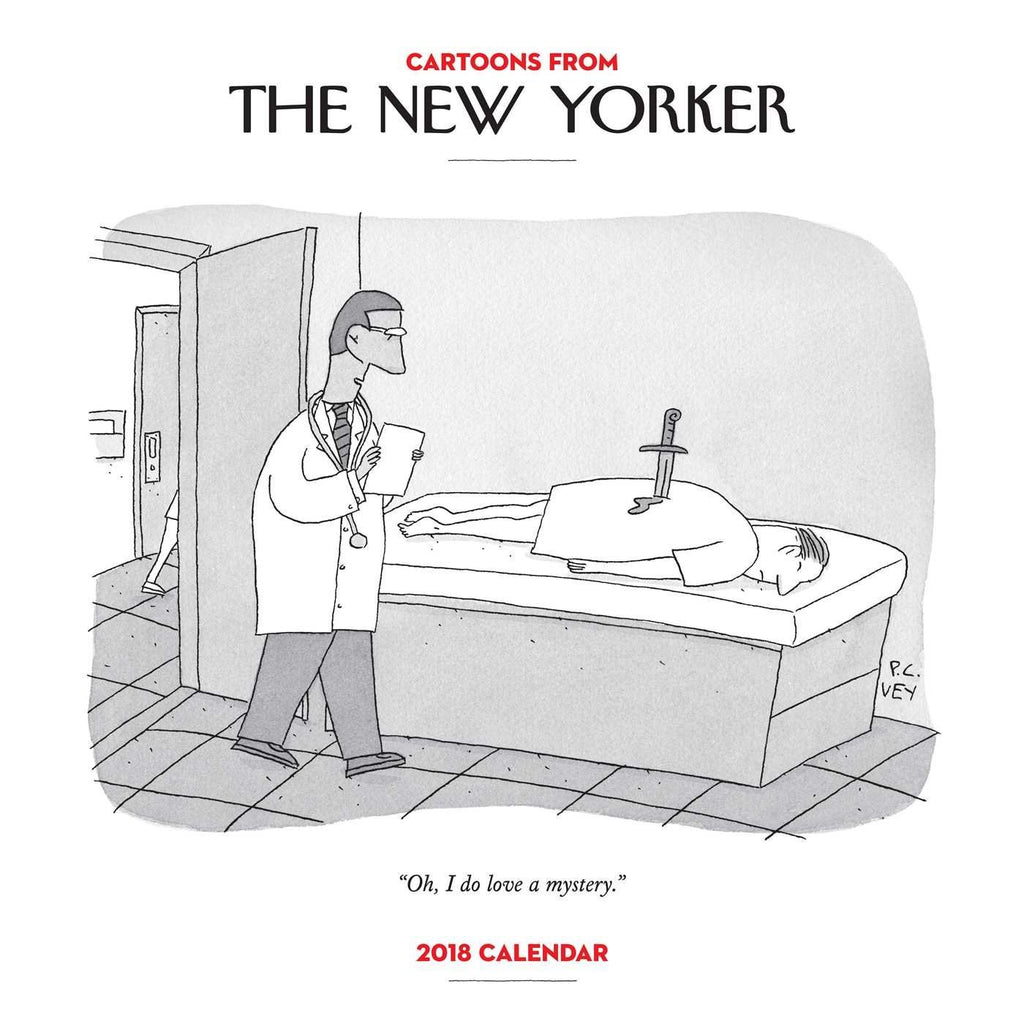 2018 Cartoons From The New Yorker Wall Calendar | Paper Tiger