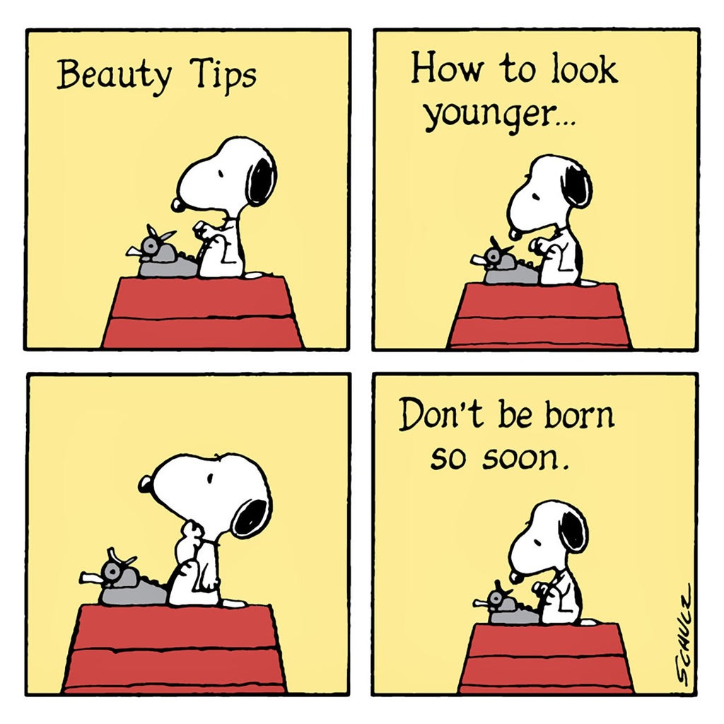 Snoopy Beauty Tips Card