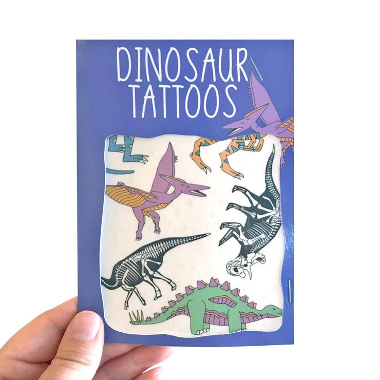 Ducky Street Dino Skeletons Temporary Tattoos  Hola Nanu