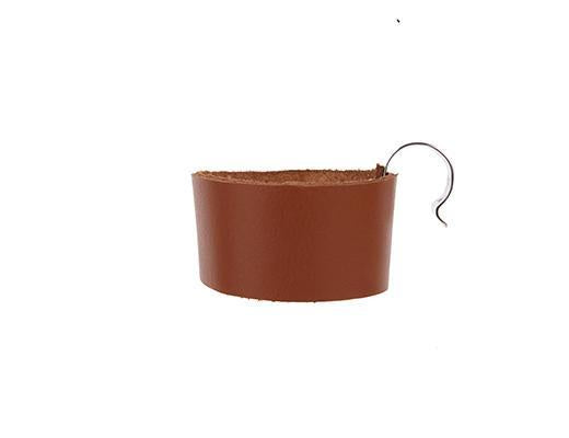 leather bike cup holder