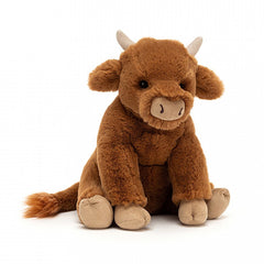 jellycat charming highland cow