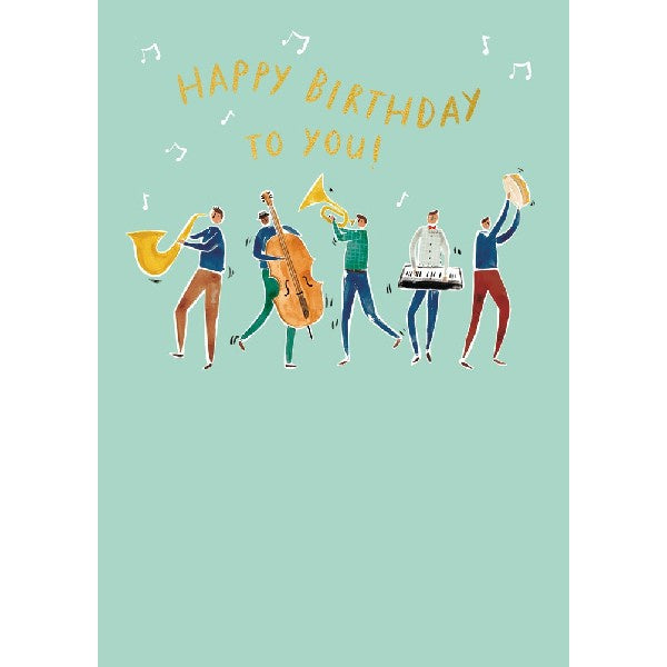 Happy Birthday To You Band Card | Paper Tiger