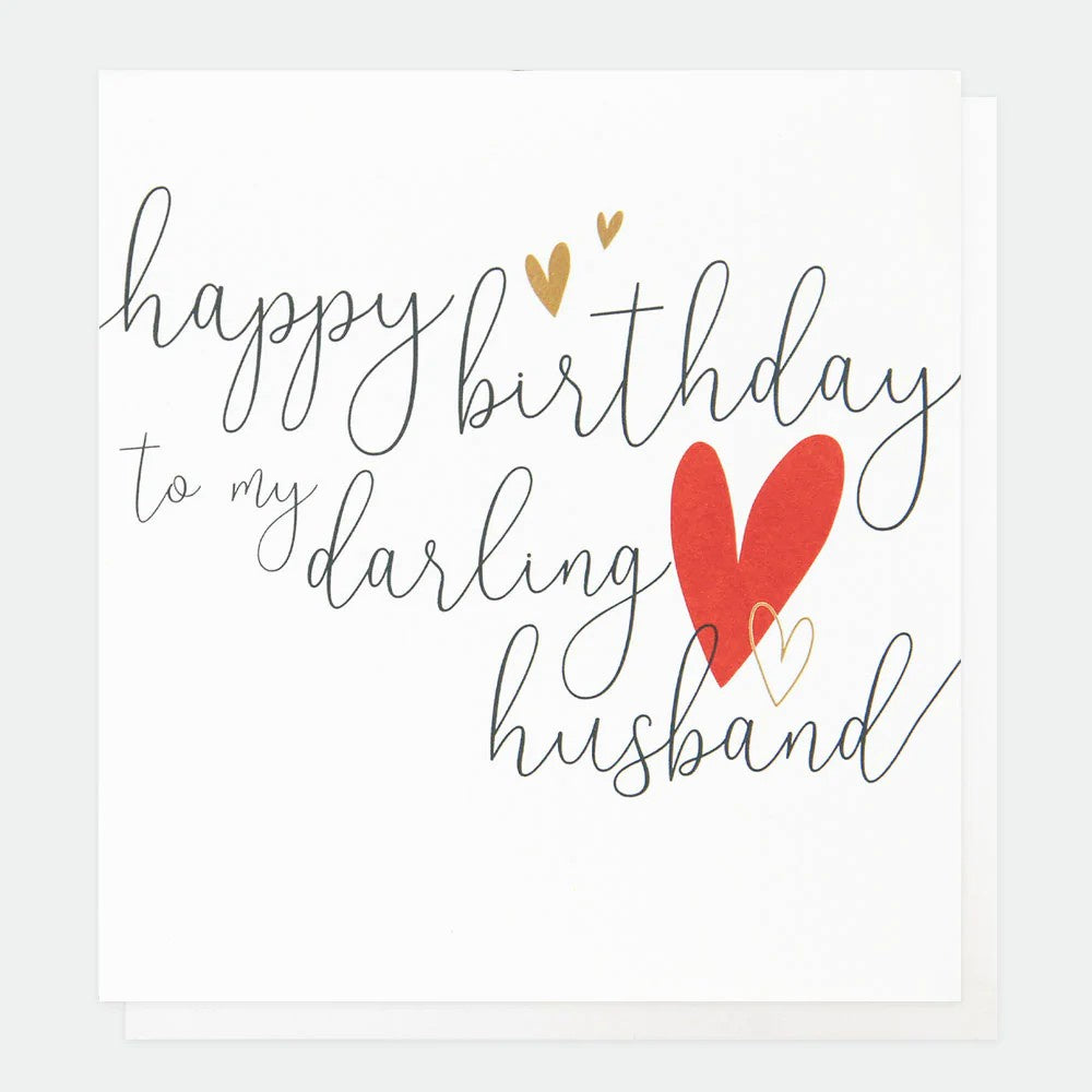 Happy Birthday To My Darling Husband | Paper Tiger