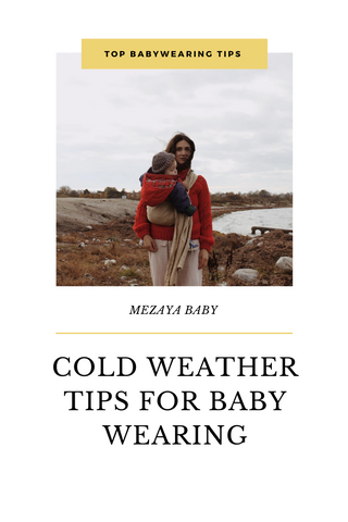 Top tips for winter babywearing 