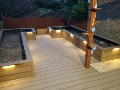 Using Composite Decking to Create Benches, Planters and 