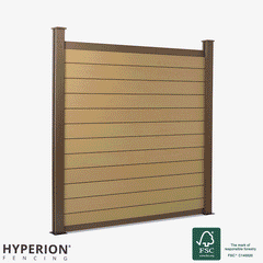 Hyperion fencing recycled content