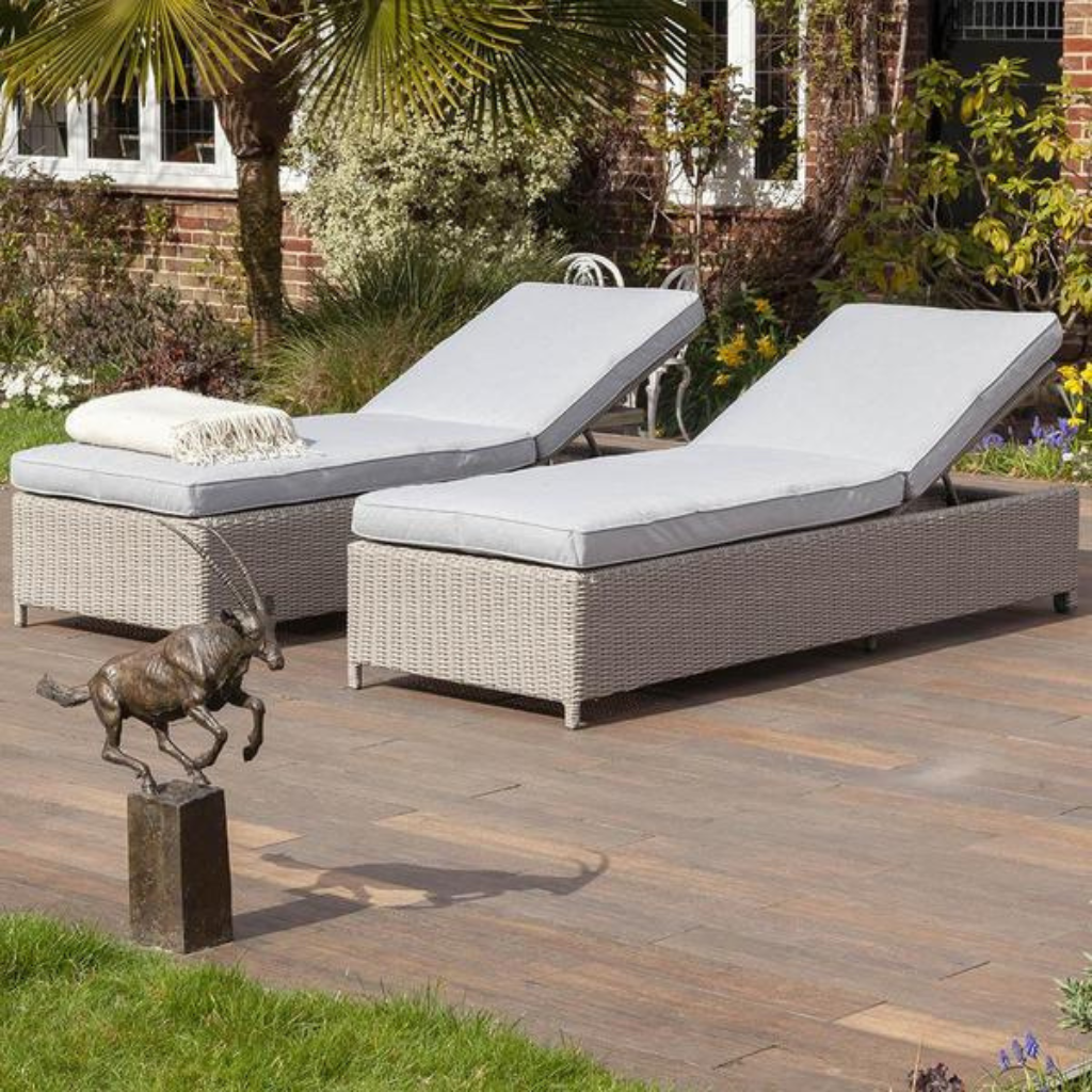 Fiennes Sun Lounger Set - EnviroBuild