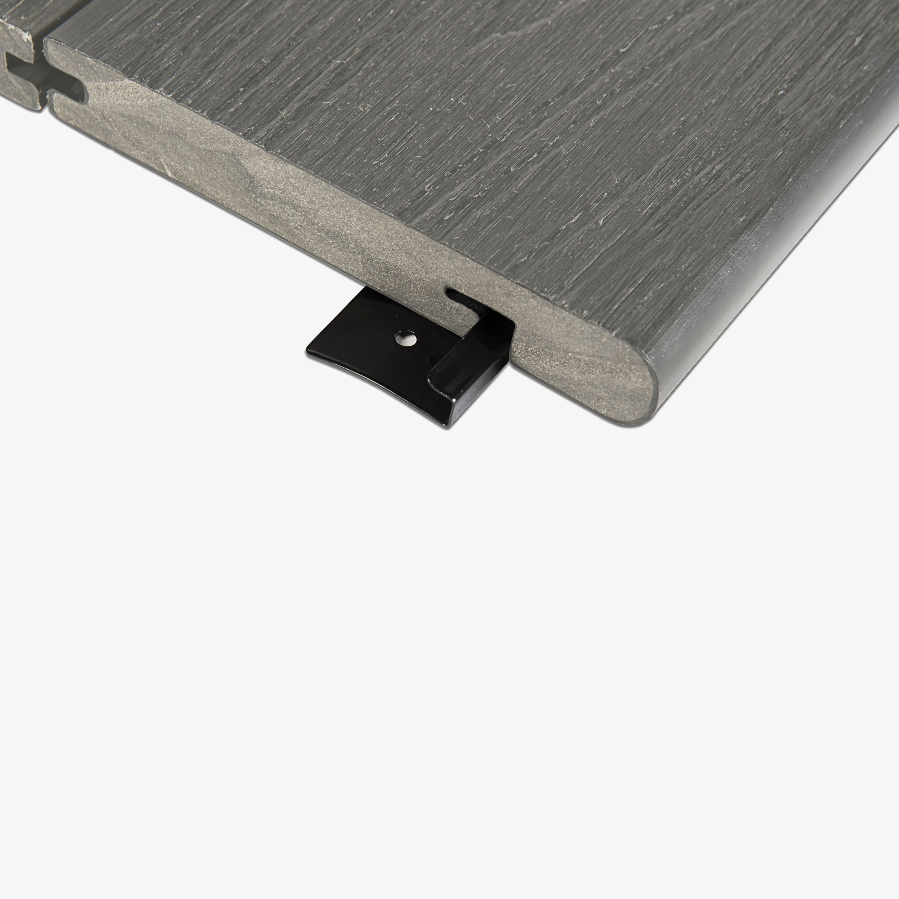 HYPERION 4m Composite Bullnose Edging , Slate , Frontier