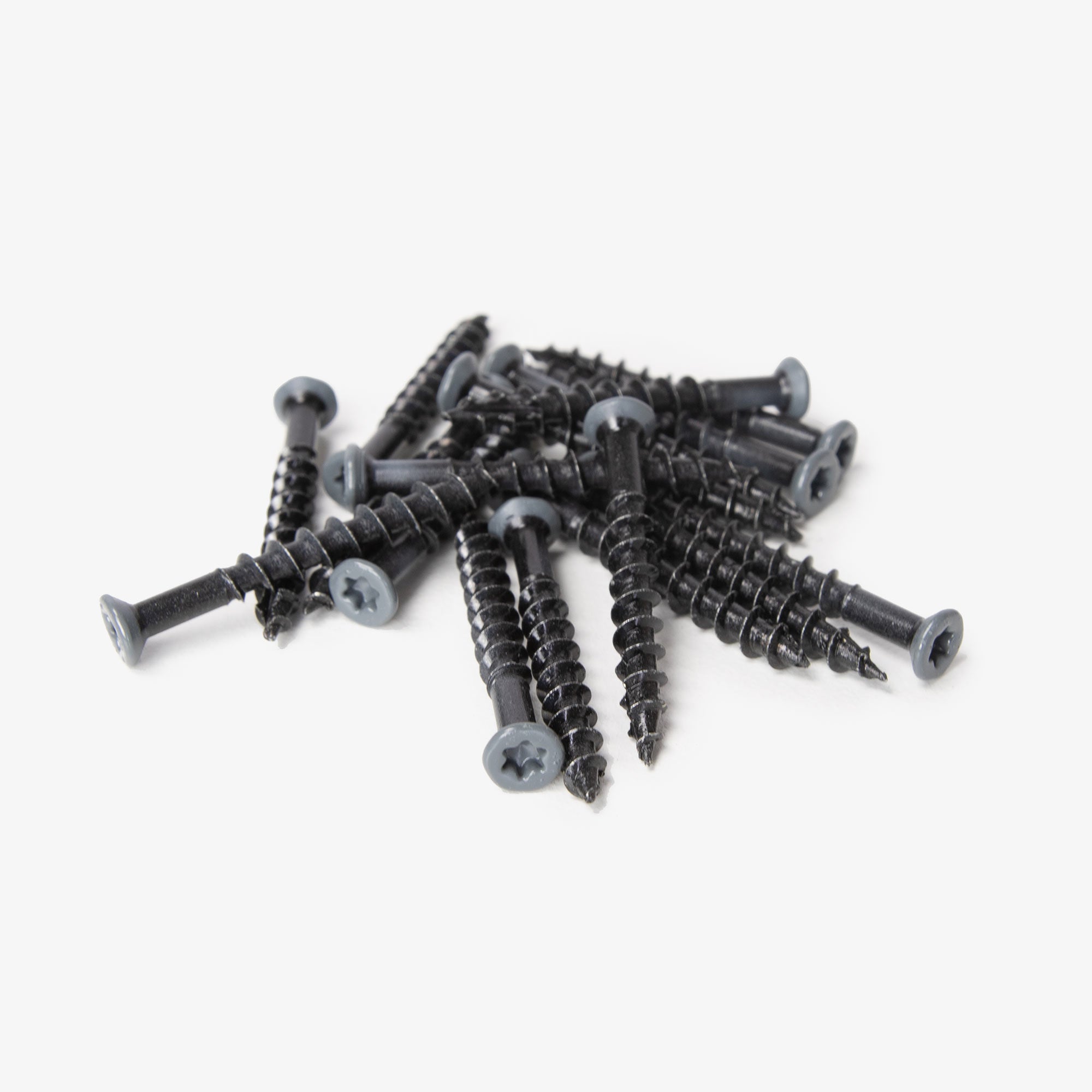 100 Countersunk Stainless Steel Coloured Screws , HYPERION 100 Pack / Granite