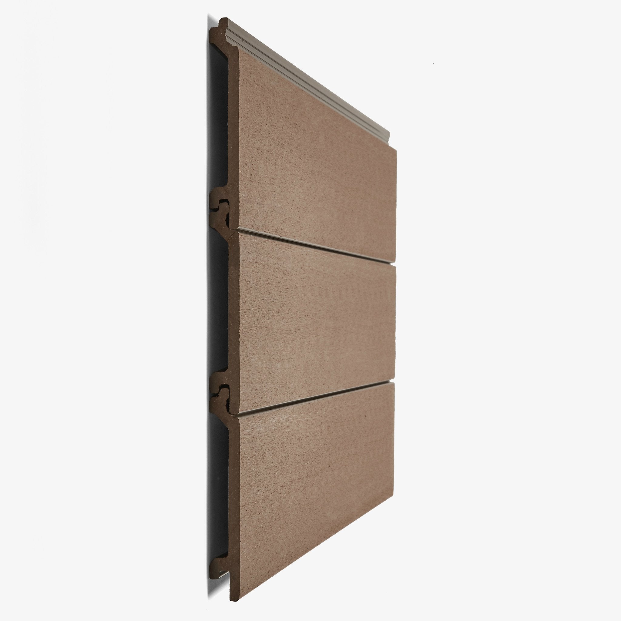 Hyperion composite cladding panel walnut brown