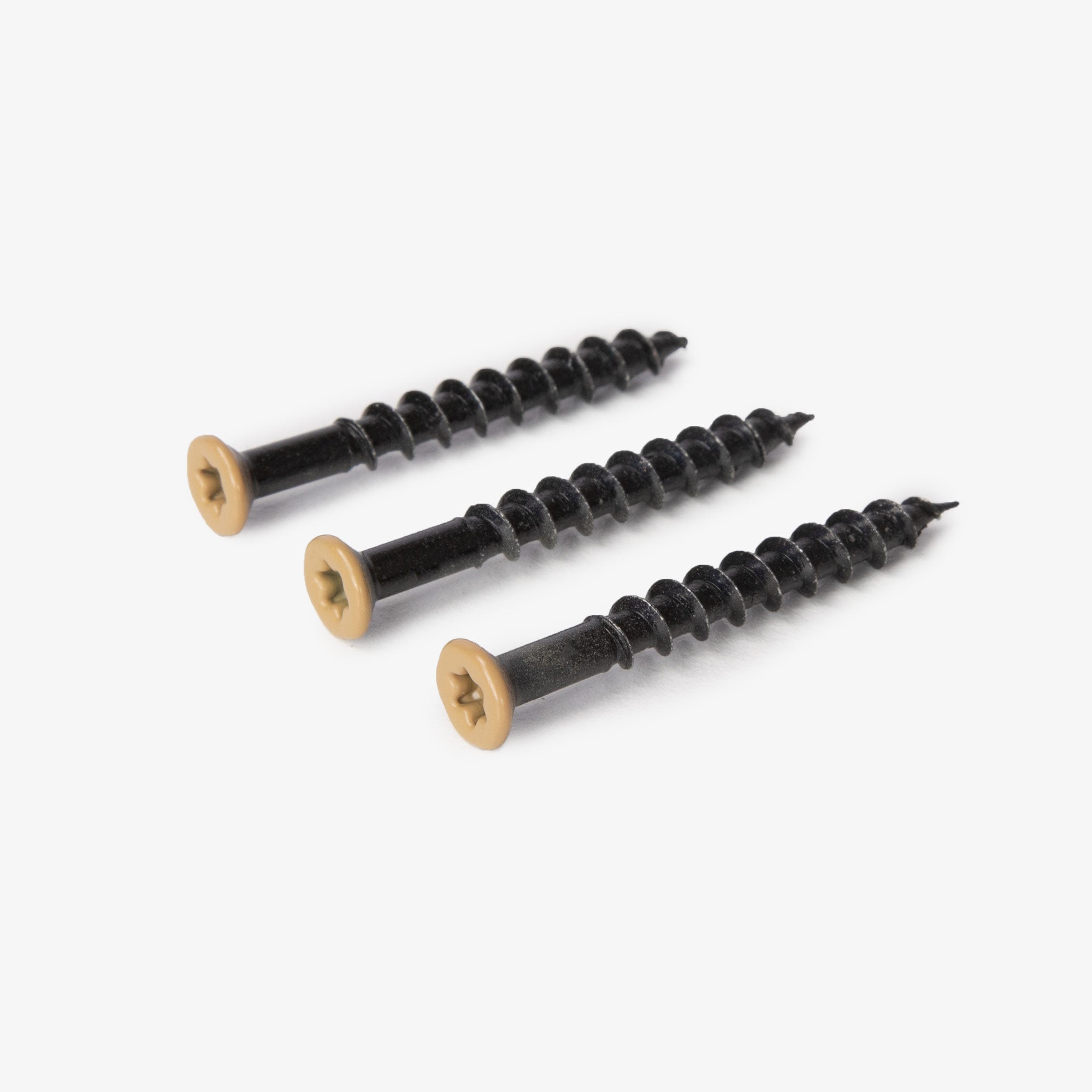 Coloured Screws - 100 Pack / Stone/Slate