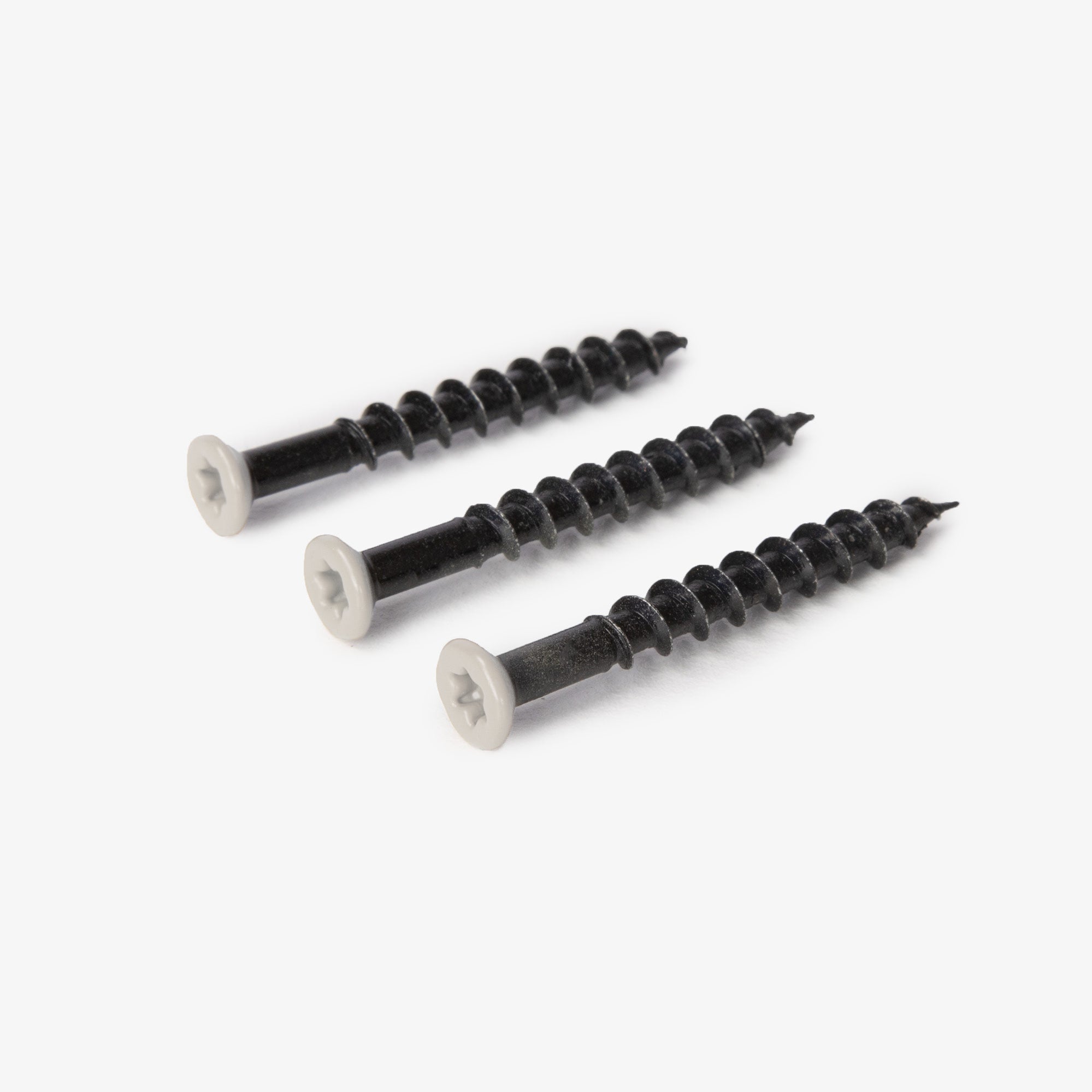 Coloured Screws - 100 Pack / Silver Birch/Marble