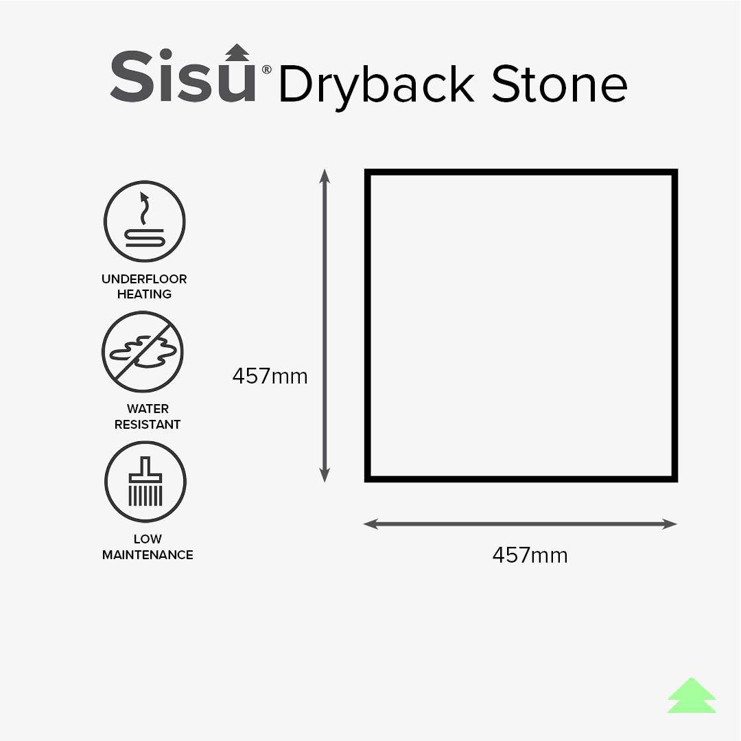 Grey Limestone Dryback LVT - 457mm X 457mm (20 Pack)