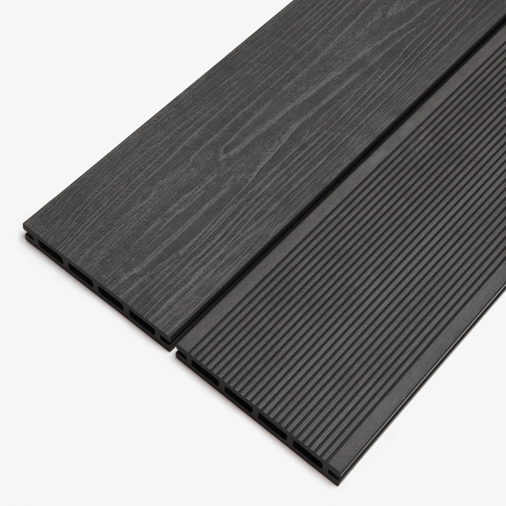 HYPERION 4m Composite Decking , Granite , Black - Explorer