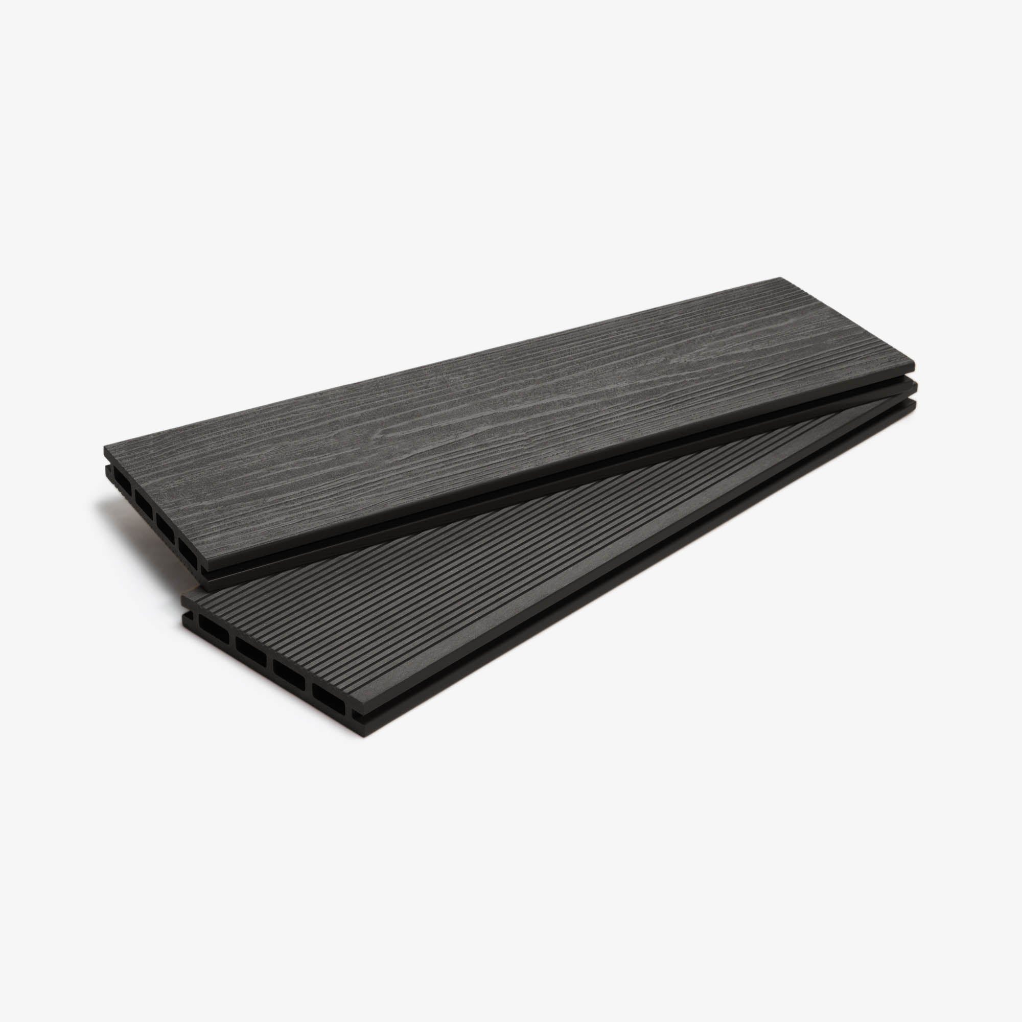 HYPERION 4m Composite Decking , Granite , Black - Explorer