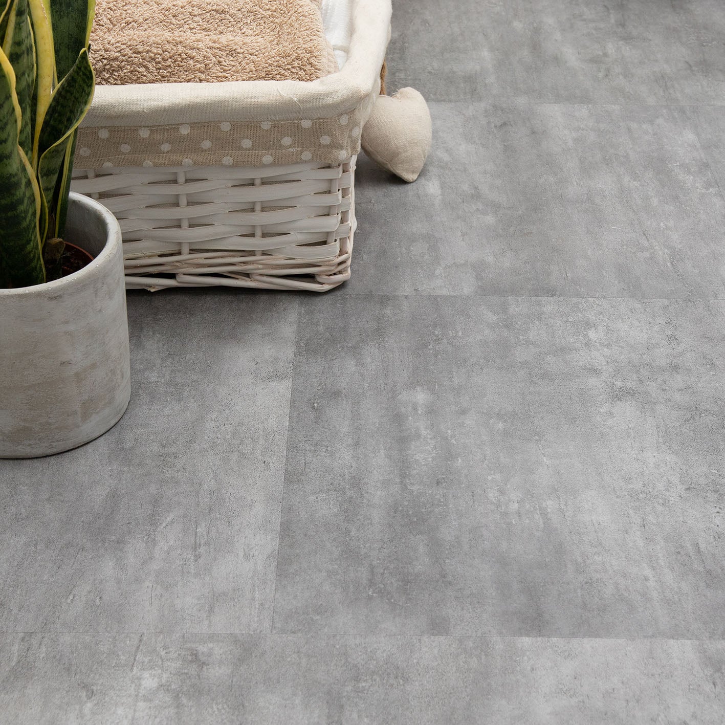 Grey Limestone Click LVT - 305mm X 610mm (10 Pack)